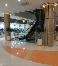 Кашпо в торговом центре “Апельсин”